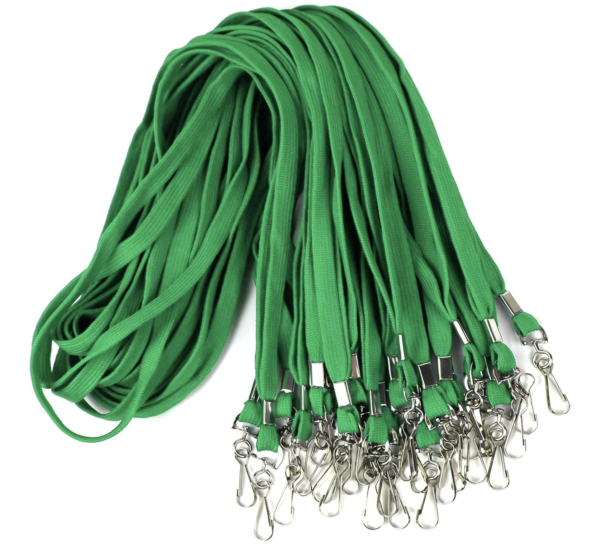 Badge Lanyards Flat Lanyard Swivel Hooks Durably - Image 5